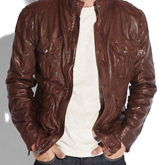 Lucky Brand Other - Men's Roadster Leather Jacket (Lucky Brand)